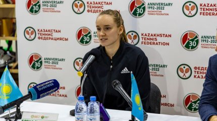 Елена Рыбакина әлем рейтиңіндегі үшінші орнын сақтап қалды