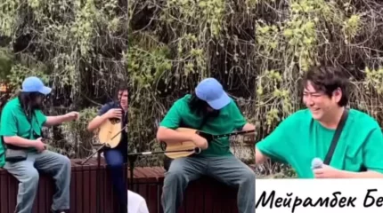 "Әнші Мейрамбек Беспаев халыққа пранк жасады