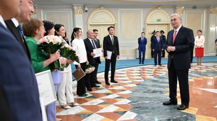 Отечественным СМИ пора заявить о себе на международном уровне, - Токаев