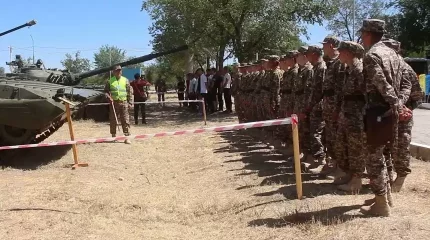 Жұмыссыз жастар далалық лагерьде әскери машығын шыңдай алады