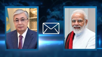 Тоқаев Үндістан премьер-министріне көңіл айтты