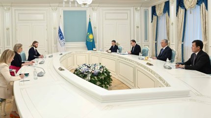 Касым-Жомарт Токаев принял Президента Парламентской Ассамблеи ОБСЕ