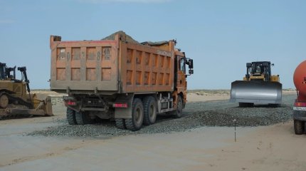 "Атырау – Астрахань" жолы жұмыстың қызуына қиыршық тастың жетіспеуі себеп