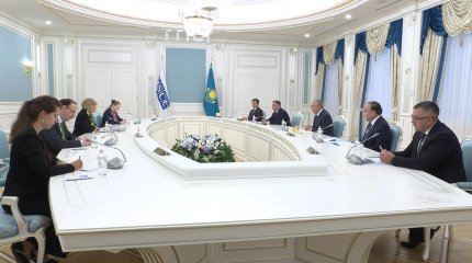 Токаев провел ряд встреч с иностранными лидерами и главами международных организаций