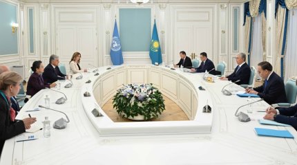 Касым-Жомарт Токаев принял делегацию ООН