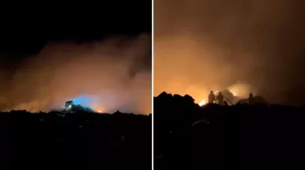 Ақтөбеде қоқыс полигоны тағы өртенді