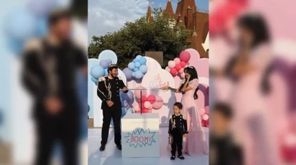 Айжан Байзақова гендер-патиді ерекше стильде өткізді