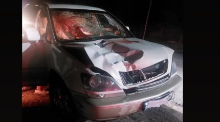 Алматы облысындағы жантүршігерлік жол апатынан ер адам бөлшектеліп қалған