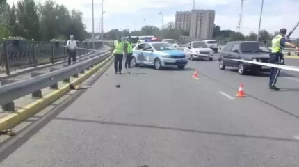 Оралдық 76 жастағы ер адам "УАЗ" көлігімен көше сыпырушыны басып өлтірді