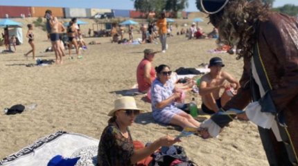 Пираты Иртыша вышли на берег