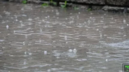 Қостанайда нөсер жауын: көшелерді су басып, бағдаршам істен шыққан