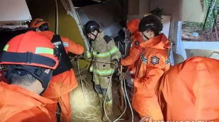 Оңтүстік Кореяда толассыз жауыннан жеті адам қаза тапты