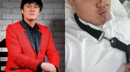 Өмірқұл Айниязовтың ұлы той алдында жол апатына түсті