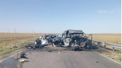 Девять человек погибли в ДТП в Туркестанской области