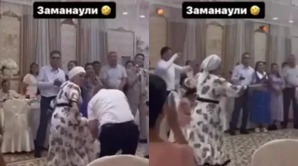 "Не деген ұятсыз би?". Тағы бір тойдағы үлкен апаның биі Қазнетті шулатты