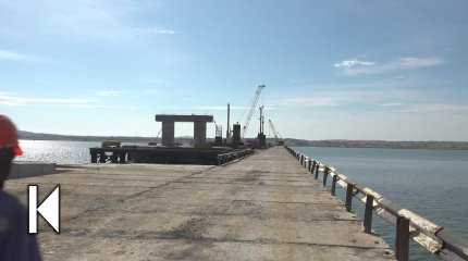 На самый большой мост Казахстана нет денег, - подрядчики