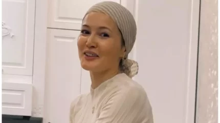 "Бақытты": тұрмысқа шыққан Кәмшат Жолдыбаеваны көпшілік түрік актрисасына ұқсатты