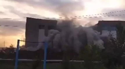 Қарағанды облысында спорт кешені опырылды