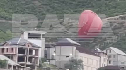 Воздушный шар рухнул с людьми на борту