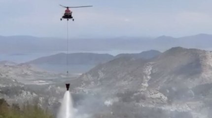 На пятый день локализовали пожар в горах ВКО