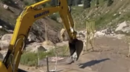 Из-за селя закрыли курорт Шымбулак