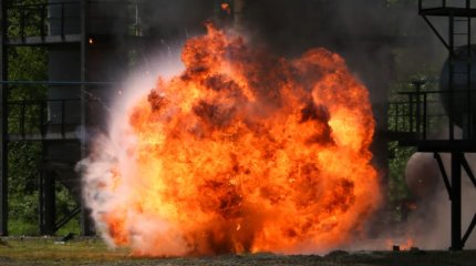 Екібастұзда газ құю бекетінде жарылыс болып, 1 адам тірідей жанып кетті