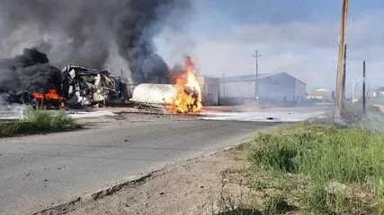 Екібастұздағы өрт: қаза тапқан жасөспірім жанармай құю бекеті иесінің ұлы болып шықты