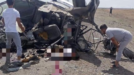 Пять человек погибли в ДТП с грузовиком на трассе Жезказган-Караганда