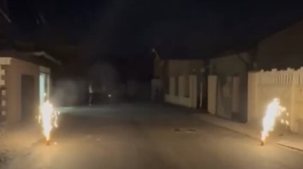 Салютом и застольем отметили новый асфальт жители частного сектора Караганды