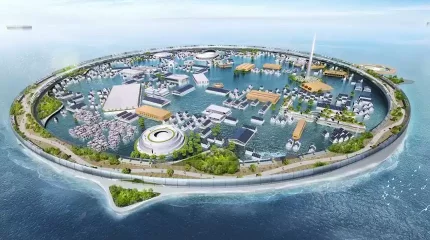 Жапонияда климат өзгерісіне бейімделетін қалқымалы қала салынады