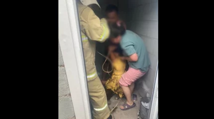Алматы облысында құтқарушылар бір үйдің екі баласын дәретхана шұңқырынан алып шықты