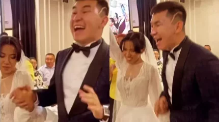 Зағип әнші Кенжебек Нұрдолдай үйленді