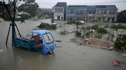Қытайда болған дауылдың 1 миллионға жуық адамға зардабы тиді