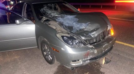 Мужчина погиб под колесами иномарки на трассе Алматы-Оскемен