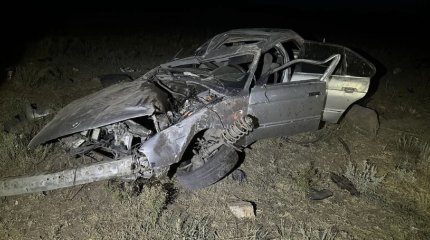 МВД обратилось к казахстанцам из-за ДТП в области Жетысу