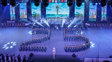 Астанада гала-концертке жеті мыңнан астам көрермен жиналды