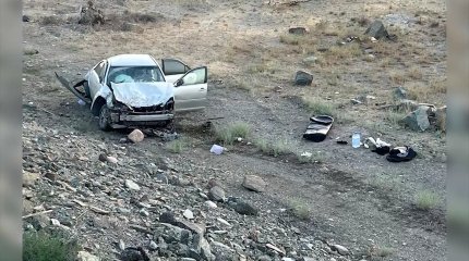 Талдықорған маңында болған жол апатынан үш адам зардап шекті