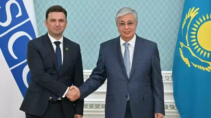 Қасым-Жомарт Тоқаев ЕҚЫҰ-ның қазіргі төрағасы Буяр Османиді қабылдады