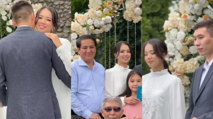 Танымал актер Асылбек Боранбаевтың қызы тұрмысқа шықты