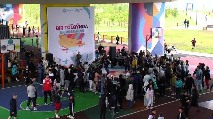Масштабный чемпионат по современным танцам «Bir Tolqynda» состоялся в Астане