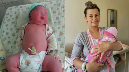 Два малыша-гиганта родились в Рудном