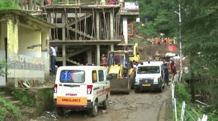 «Цунами» из грязи затопило европейский город