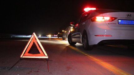 Астана – Петропавл тас жолында көлік бұланды қағып, адамдар зардап шекті