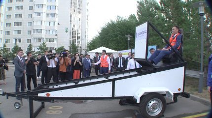 Астанада QazaqGaz қызметкерлеріне арналған "Stop ДТП " акциясы ұйымдастырылды