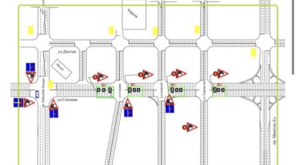 Участок левобережной улицы столицы закроют из-за строительства LRT до 30 ноября