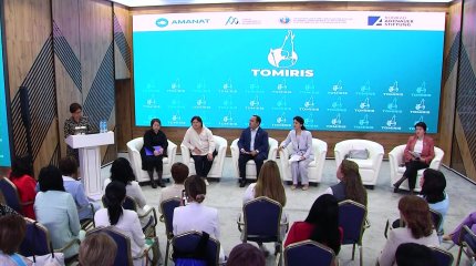 «АМАNАТ» партиясының "TOMIRIS" жобасы аясында әйелдер көшбасшылығы тақырыбында семинар-тренинг өтті