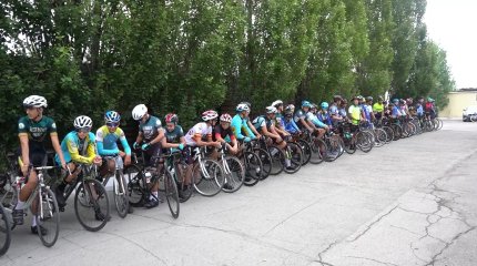 Қостанайда веложарыс өтті