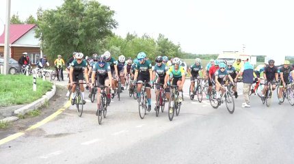 Чемпионат по шоссейной велогонке на 50 километров прошел в Костанайской области