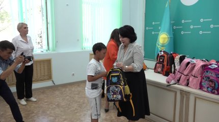 "Балам мектепке қуанышпен барады", - ата-ана