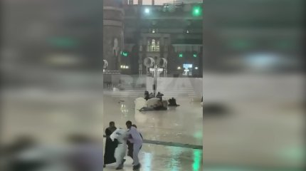 Қасиетті Меккеде қатты дауыл тұрды
